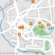 Sehenswertes und Markantes in der Innenstadt von Landsberg