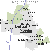 Orte im Stadtgebiet von Raguhn-Jeßnitz