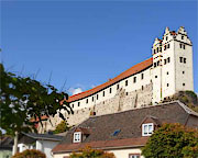 Wettiner Schloss in Wettin (Sachsen-Anhalt) © Markus Dick