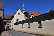 Weg vonm Alten Schloss Pulsnitz zur Hauptstraße