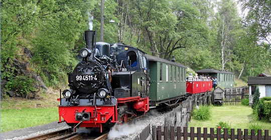 Pressnitztalbahn Großrückerswalde © André Bujara