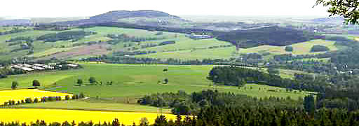 Scheibenberg, Blick vom Berg © Peter Günther