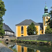 Wolkenstein Fachwerk Museum und Kirche St. Bartholomäus