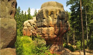 Oybin, Kelchsteine, Kelchsteinwächter © Karin Jähne