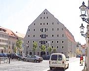 Zittau Marstall, die Bibliothek mit Stil