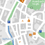 Sehenswertes in der Innenstadt von Auerbach