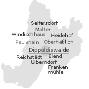 einig Orte im Stadtgebiet von Dippoldiswalde
