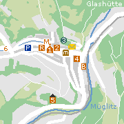 Sehenswertes und Markantes in der Innenstadt von Glashütte