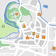 Sehenswertes und Markantes in der Innenstadt von Groitzsch