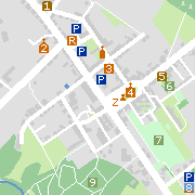 Sehenwertes und Markantes in der Innenstadt von Herrnhut