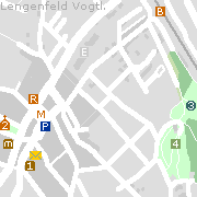 Sehenswertes und Markantes in der Innenstadt von Lengenfeld