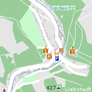 Sehenswertes und Markantes in der Innenstadt von Liebstadt 