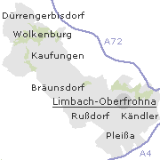 Orte im Stadtgebiet von Limbach-Oberfrohna