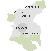 Orte im Stadtgebiet von lößnitz
