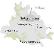 Orte im Stadtgebiet von Netzschkau