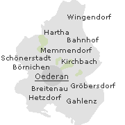 Orte im Stadtgebiet von Oederran