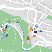 Sehenswertes und Markantes in der Innenstadt von Rabenau