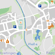 Sehenswertes und Markantes in der Innenstadt von Regis-Breitingen