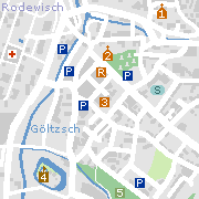 Sehenswertes und Markantes in der Innenstadt von Rodewisch