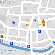 Sehenswertes und Markantes in der Innenstadt von Roßwein