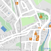 Sehenswertes und Markantes in der Innenstadt von Schirgiswalde-Kirschau