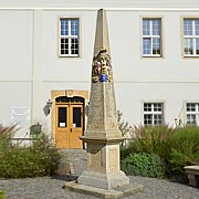 Radeburg Kursächsische Postmeilensäule