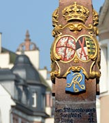 Mittweida: Die Säule wandert ab und zu. Hat sie am Markt nun endlich Ruh'?