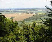 Blick vom Rochlitzer Berg nach Süden