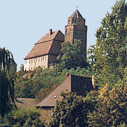 Sorbenturm am Schloss Eilenburg in NordSachsen
