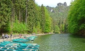 Amselsee beim Kurort Rathen