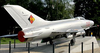 Raumfahrtausstellung in Morgenröthe-Rautenkranz, Mig 21