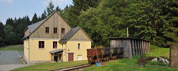 Grube Tannenberg in der Gemeinde Tannenbergsthal, heute Museum