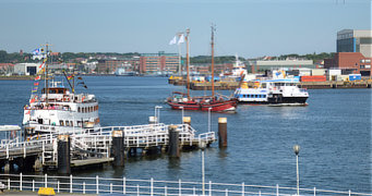 Kiel am Schwedenkai