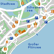 Sehenswertes und Markantes in der Innenstadt von Plön