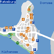 Sehenswertes und Markantes in der Inselstadt von Ratzeburg