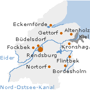 Rendburg Eckenförde Kreis in Schleswig-Holstein