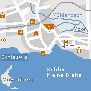 Schleswig - Sehenswürdigkeiten in der Innenstadt