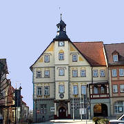 Rathaus in Schleusingen/Thüringen