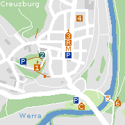 Sehenswertes und Markantes in der Innenstadt von Creuzburg