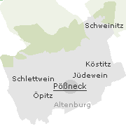 Orte im Stadtgebiet von Pösneck