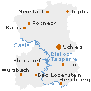 Saale Orla Kreis in Thüringen
