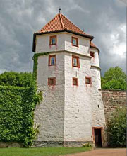 Schmalkalden, Schloss Wilhelmsburg, Mauerturm © Udo Kruse