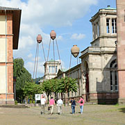 Baden-Baden, vor den Bädern der Oberstadt