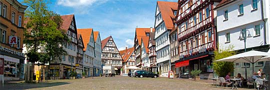 Leonberg Altstadt Zentrum © Yuriy Davats