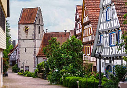 Ortsmitte von Zavelstein