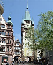 Martinstor in Freibug, Breisgau