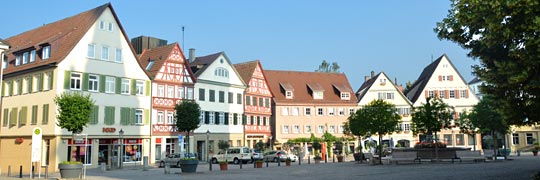 Maktplatz von Öhringen