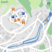 Sehenswertes und Markantes in der Innenstadt von Aach im Hegau