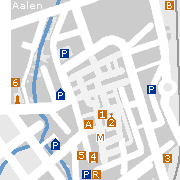 Sehenswertes und Markantes in der Innenstadt von Aalen