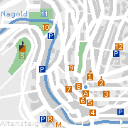Sehenswertes und Markanntes in der Innenstadt von Calv